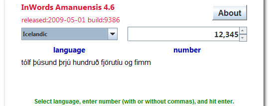 InWords Amanuensis screenshot