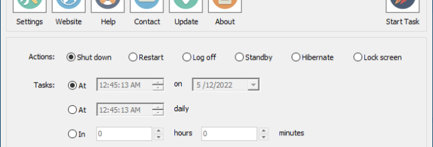IOGenie Auto Shutdown screenshot