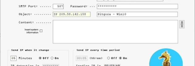 IP via Email screenshot