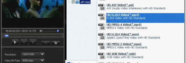 iPhone Video Converter Factory Pro screenshot