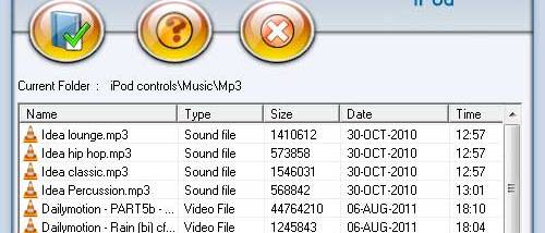iPod Recovery screenshot
