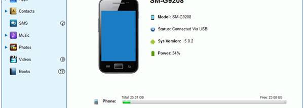 iPubsoft Android Desktop Manager screenshot