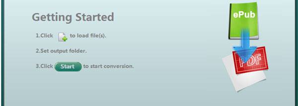 iPubsoft ePub to PDF Converter screenshot