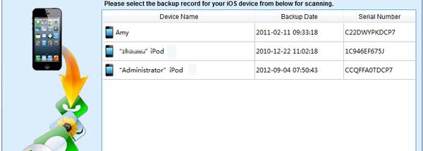 iPubsoft iPhone Backup Extractor screenshot
