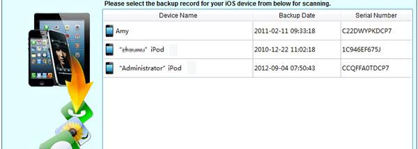 iPubsoft iPhone Data Recovery screenshot