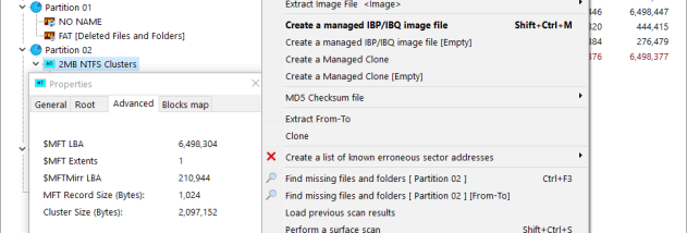 IsoBuster screenshot