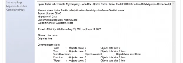 Ispirer nGLFly Wizard screenshot