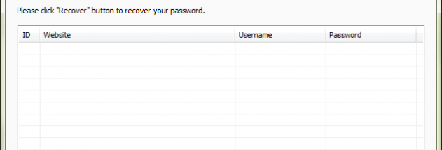 iSunshare Chrome Password Genius screenshot