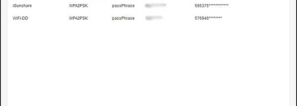 iSunshare WiFi Password Genius screenshot