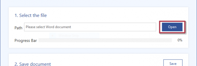 iSunshare Word Repair Genius screenshot
