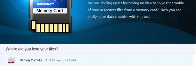 IUWEshare SD Memory Card Recovery Wizard screenshot