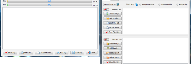 jMultiFilesAndDirsCopy screenshot