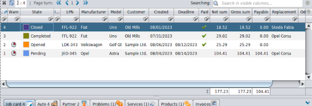 JobCard 2 screenshot