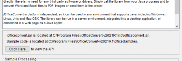 jOfficeConvert screenshot