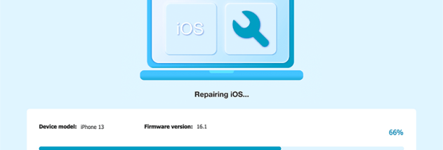 TunesKit iOS System Recovery for Windows screenshot