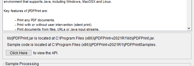jPDFPrint screenshot