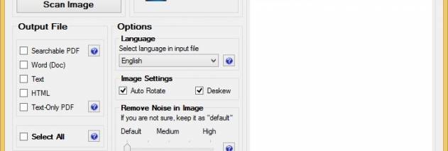 JPEG to Word Converter screenshot