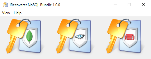 JRecoverer NoSQL Bundle screenshot