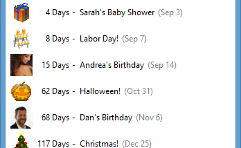 Judy's CountDown screenshot