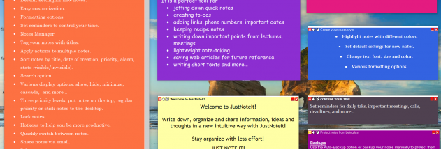 JustNoteIt screenshot