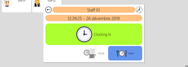 JYL TimeClock screenshot