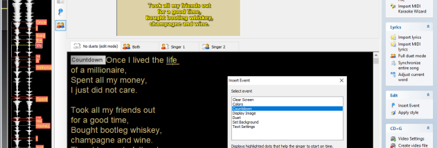 Karaoke Video Creator screenshot