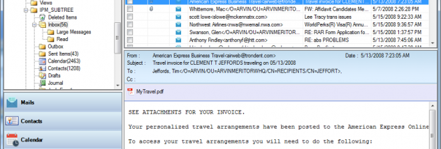 KDETools NSF to PST Converter screenshot
