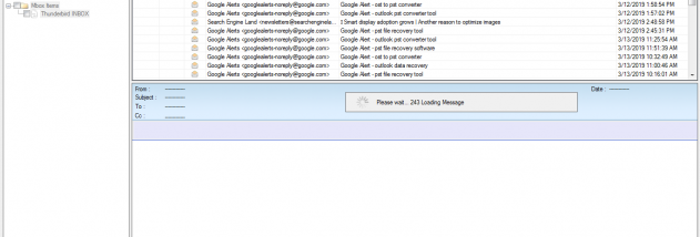 KDETools Thunderbird to Outlook screenshot