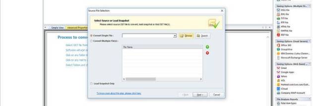 Kernel OST to PST Converter screenshot