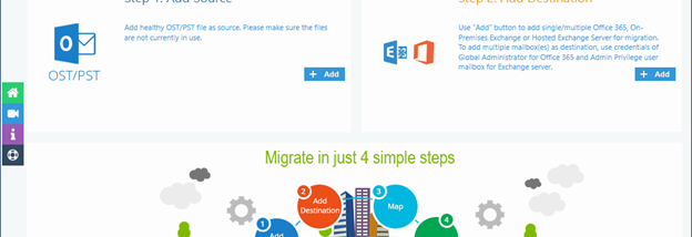 Kernel Import PST to Office 365 screenshot