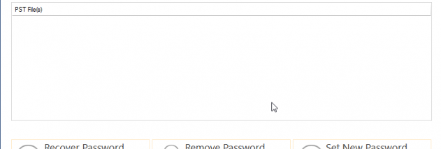Kernel Outlook Password Recovery Software screenshot