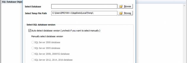 Kernel SQL Database Recovery screenshot