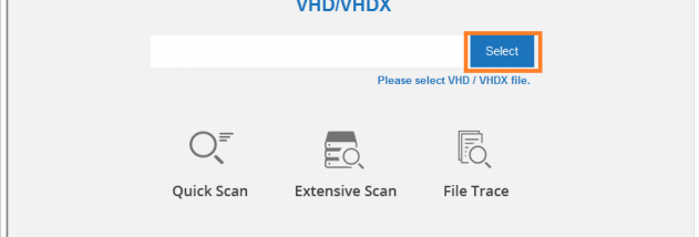 Kernel VHD/VHDX Viewer screenshot