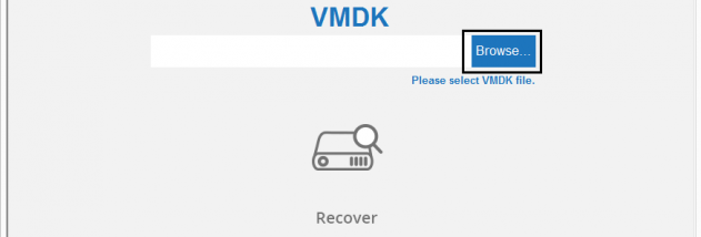 Kernel VMDK Recovery screenshot