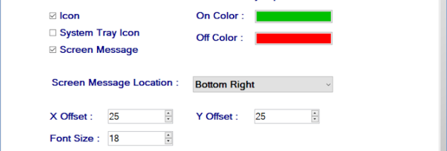 Key Status Indicator 4dots screenshot