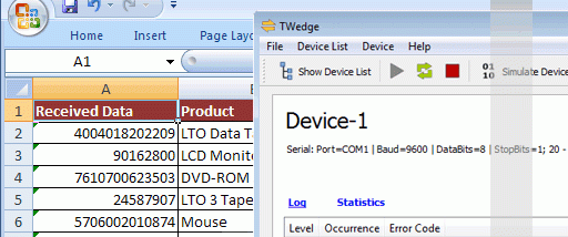 Keyboard Software Wedge TWedge screenshot