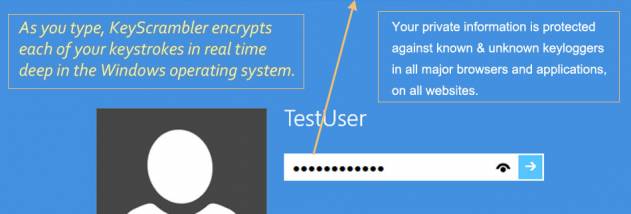 KeyScrambler Personal screenshot