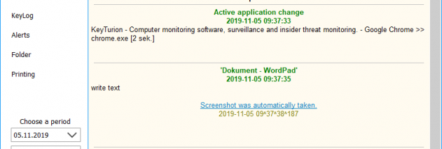 KeyTurion screenshot