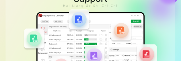 Kingshiper MP3 Converter screenshot