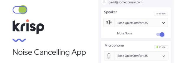 Krisp screenshot