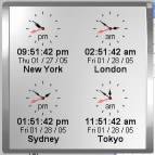 Kybtec World Clock Professional screenshot
