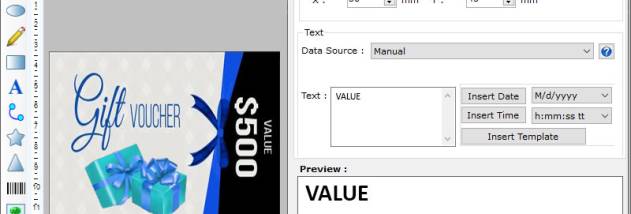 Label Design Tool for Packaging screenshot