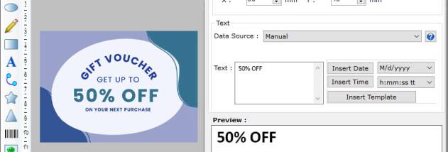 Label Designing Software for Industry screenshot