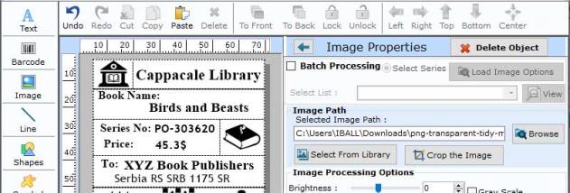 Labeling Software for Publishers screenshot
