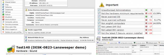 Lansweeper screenshot