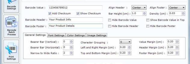 Library Barcode Labels screenshot