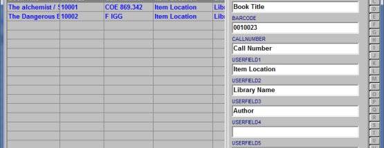 Library Label Printer Deluxe screenshot