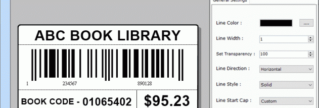 Library Labels Printer Software screenshot