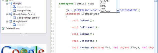 Library .NET screenshot