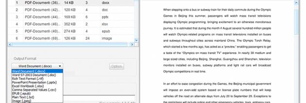Lighten PDF Converter Master screenshot